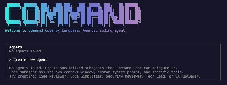 Agents Command